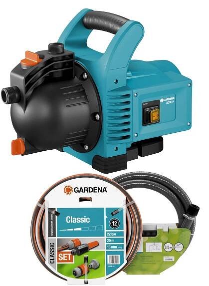 Gardena zahradní čerpadlo Classic 3000/4 sada