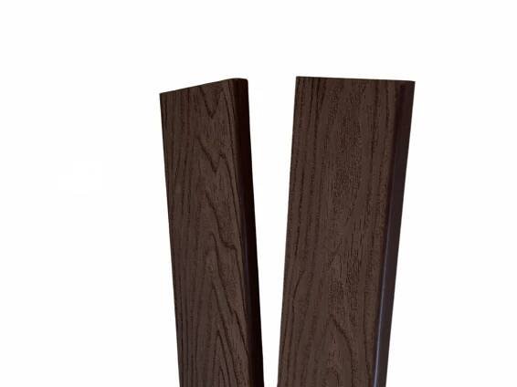 Gutta Guttafence WPC 3D rovná 71 x 11 x 1000 mm Oak Brown