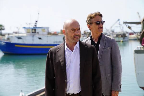 Komisař Montalbano - Láska - Z filmu - Luca Zingaretti, Cesare Bocci