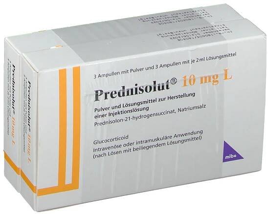 Prednisolon 10 mg i.v