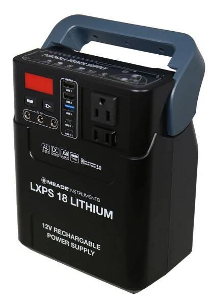 Přenosný napájecí zdroj Meade LXPS 18