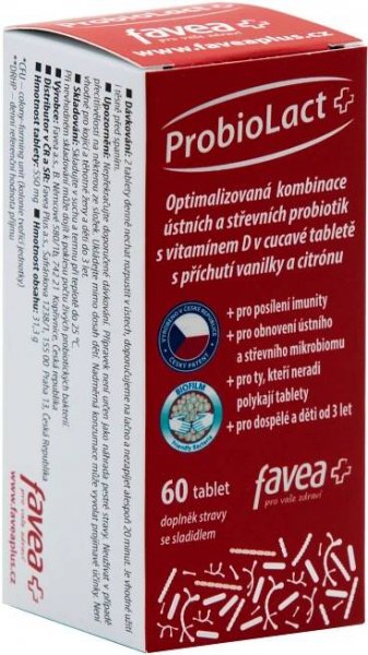 Favea ProbioLact Plus 60 tablet