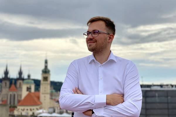 Fotka: Michal Makoš, spoluzakladatel a ředitel Reasu