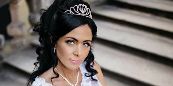 Marie Růžičková ve svůj svatební den