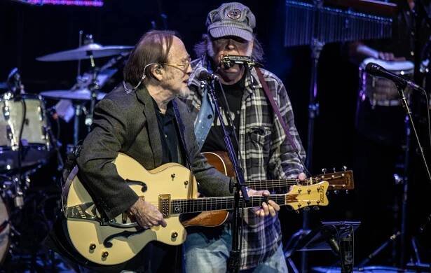 Stephen Stills and Neil Young