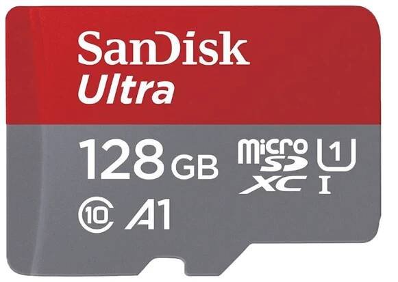 SANDISK ULTRA microSDXC 128 GB 100 MB/s Class 10 UHS