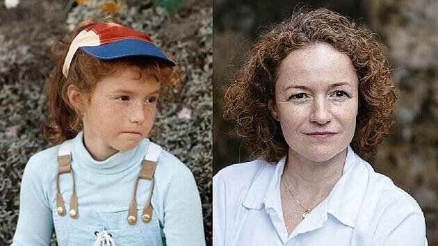 Kateřina Rusinová v letech 1986 a 2019