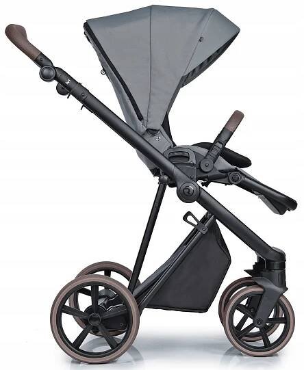 KOČÁREK ROAN IVI 2.0 VINTAGE CYBEX ATON S2 3v1 ADAPTÉRY Blue Tea Součásti sady autosedačka gondola sportovní kočárek