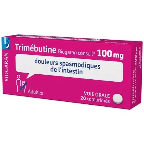 Trimebutin 100 mg Biogaran Rat 20 Tabletten