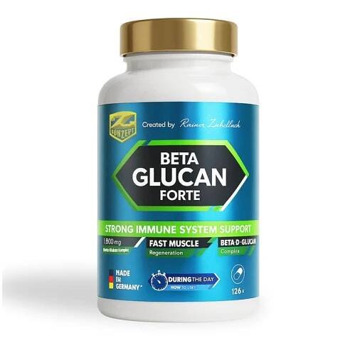 Betaglucan Forte 1800mg 126 kapslí