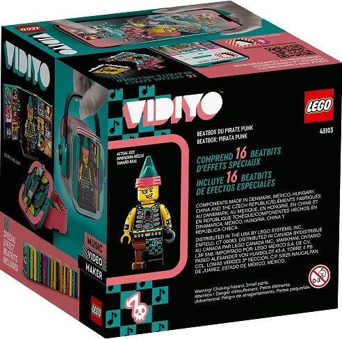 LEGO Vidiyo 43103 Punk Pirate Beatbox