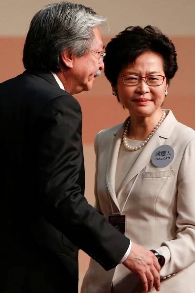 Hongkong povede žena, kterou podporuje čínský režim