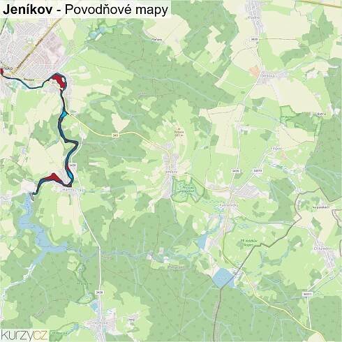 Jeníkov - mapy | Kurzy.cz