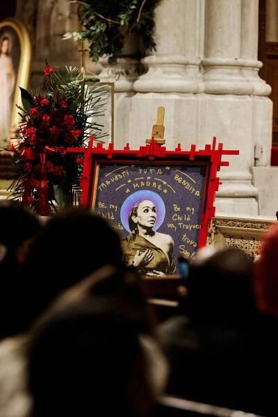 Cecilia Gentili Funeral at St. Patrick's Cathedral