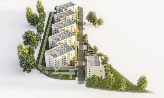 Model projektu Byty 4 Dvory