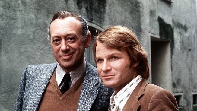Herci Horst Tappert a Fritz Wepper, 1973