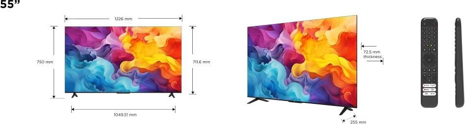 55" TCL 55V6B