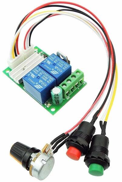 PWM DC 6V-28V 3A regulátor otáček pro stejnosměrné motory - ChipModule.cz