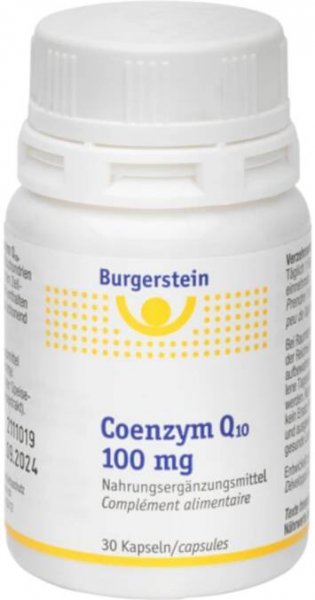Burgerstein Koenzym Q10 (100 mg) - 30 kapslí