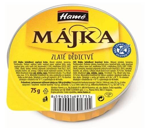 Paštika játrová Májka Hamé