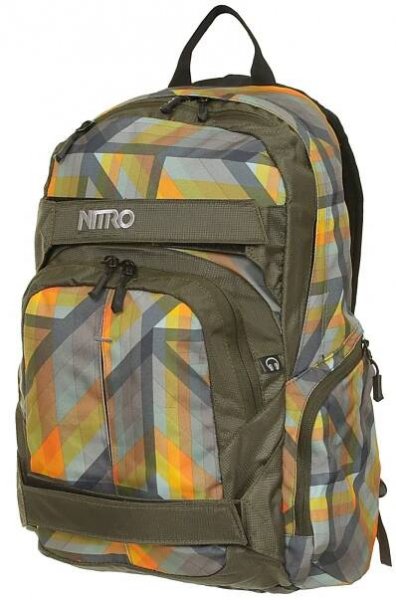 NITRO Drifter Geo orange studentský batoh