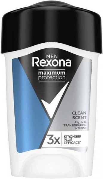 Rexona Men Maximum Protection Clean Scent Tuhý krémový antiperspirant 45 ml