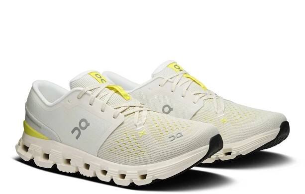 On Cloud X 4 Ivory & Lime Men Training Shoes