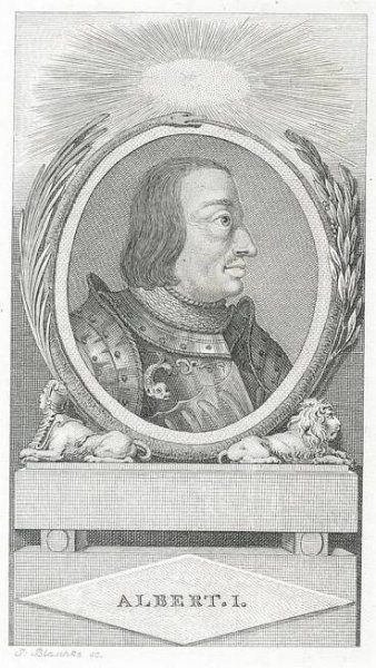 Albert I. Habsburský, Blaschke, mědiryt,1807