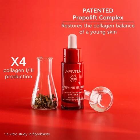 Apivita Beevine Elixir Lift Serum liftingové zpevňující sérum pro rozjasnění pleti