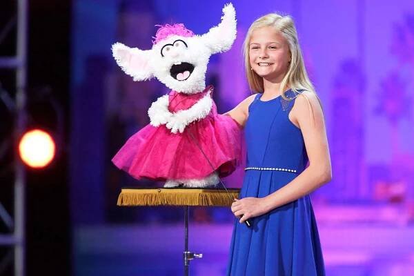 AMERICA'S GOT TALENT Auditions Pasadena Civic Auditorium Pictured: Darci Lynne