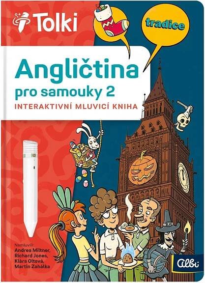 ALBI Tolki Kniha interaktivní Angličtina pro samouky 2