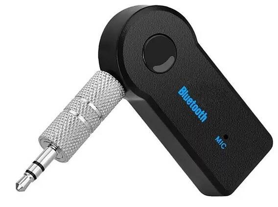 2v1 Bluetooth 5.0 audio adaptér Přijímač a vysílač s 3,5mm jackem pro autorádio AUX Sluchátka Notebook Rychlý přenos Zvuku Handsfree 1