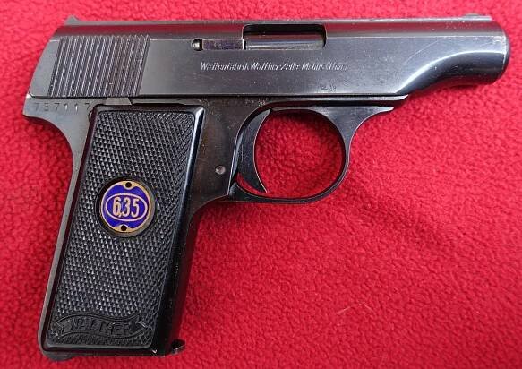 Pistole Walther Mod.8 - Sběratelské zbraně