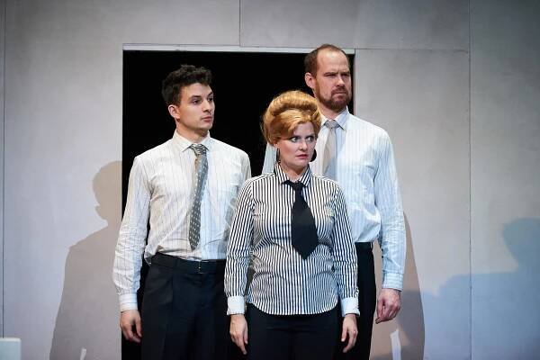 Pokoušení / Václav Švarc, Dana Verzichová, Pavel Oubram / foto Alexandr Hudeček