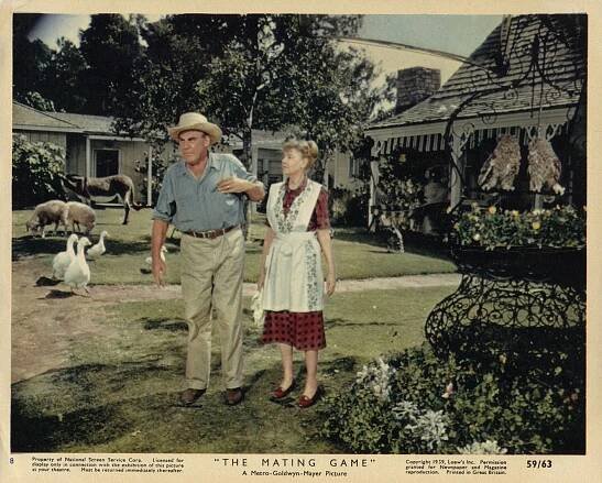 Paul Douglas, Una Merkel - The Mating Game - Fotosky