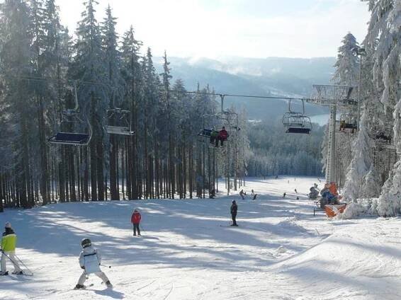 Ski areál Lipno - sjezdovka