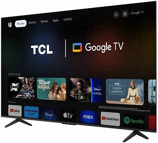 QLED TCL 85V6B 85" 4K UHD Rozlišení obrazovky (px) 3840 x 2160