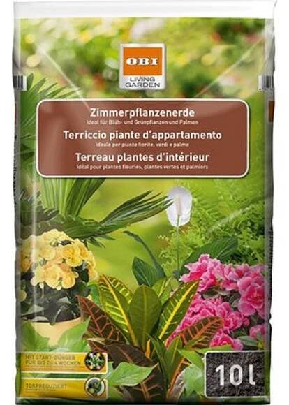 OBI Living Garden Substrát pro pokojové rostliny 10 l od 129 Kč - Heureka.cz