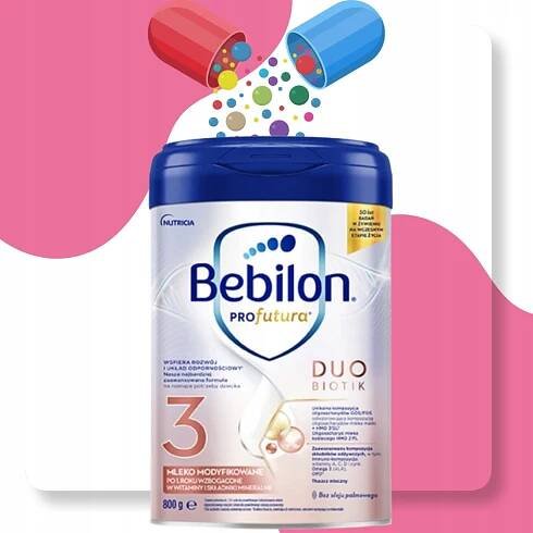 BEBILON Profutura DuoBiotik 3 Mléko modifikované po 1. roce života 800 g Gramáž 800 g