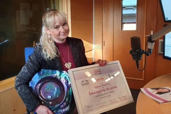 Vendula Horáková zvítězila v anketě Žena regionu | foto: Ilona Sovová
