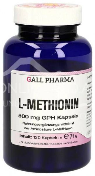 Gall Pharma L-Methionin 500 mg Kapseln