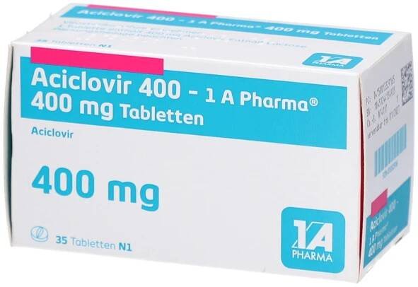 Zovirax tablety 400 mg