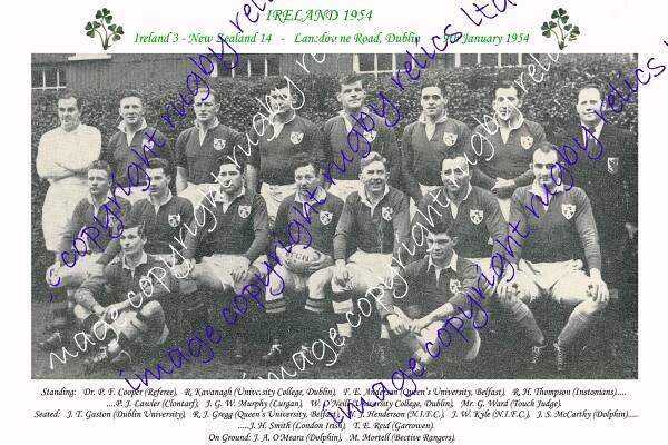 Irish Rugby Photographs - Teams & Players of Ireland 
