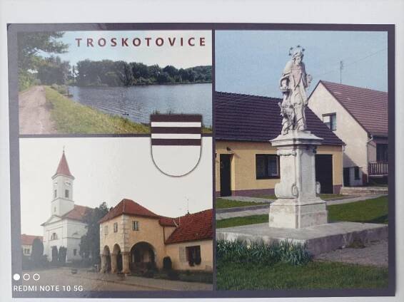 Obec Troskovice okres Brno venkov