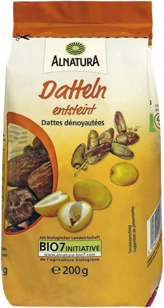 BIO Datle sušené bez pecky