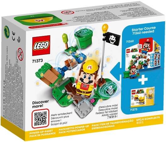 LEGO® Super Mario™ 71373 Stavitel Mario - obleček | KostičkyShop