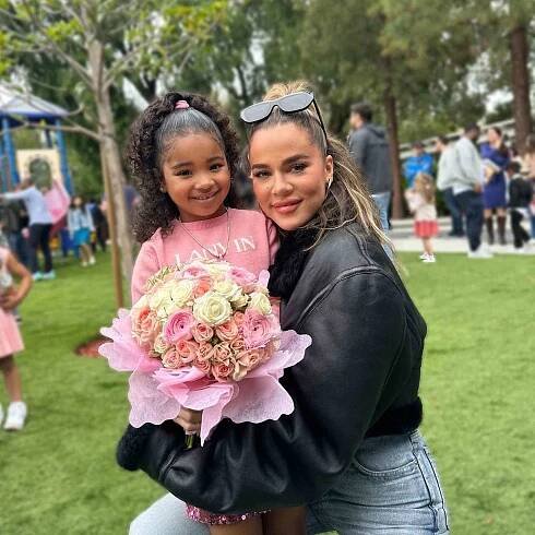 Khloe Kardashian and True Thompson