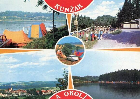 KUNŽAK - Pohlednice místopis