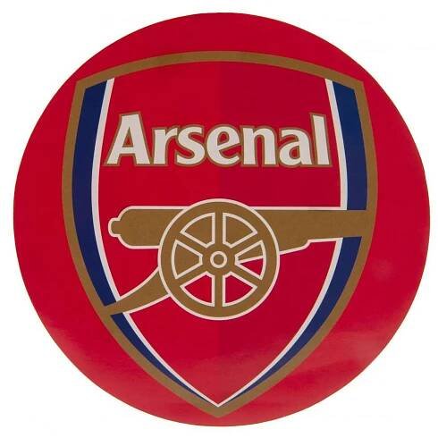 178329 Arsenal FC Big Crest Circular Sticker