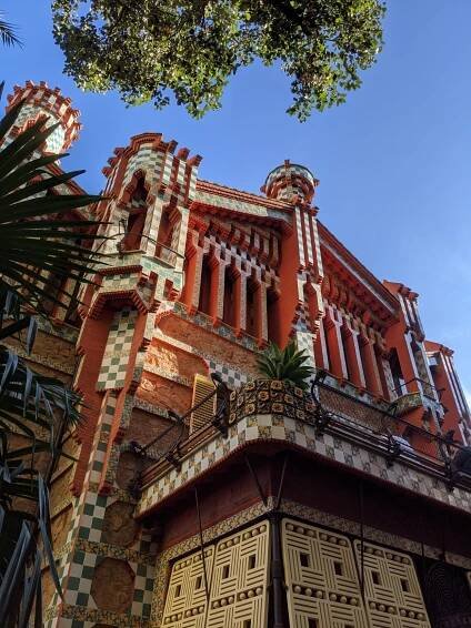 Gaudí's first masterpiece. Casa Vicens in Barcelona